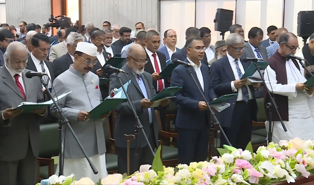 ৫০ সদস্যের নতুন মন্ত্রিসভা ঘোষণা