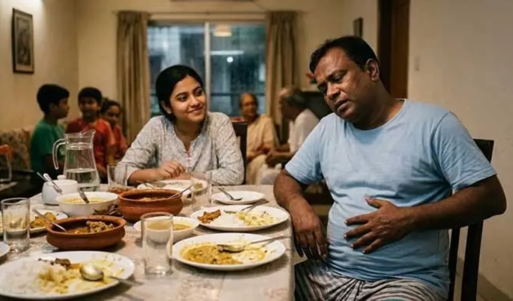 ঈদে অতিভোজের পর হাঁসফাঁস করণীয় ও পরামর্শ ঈদে অতিভোজের পর হাঁসফাঁস: করণীয় ও পরামর্শ