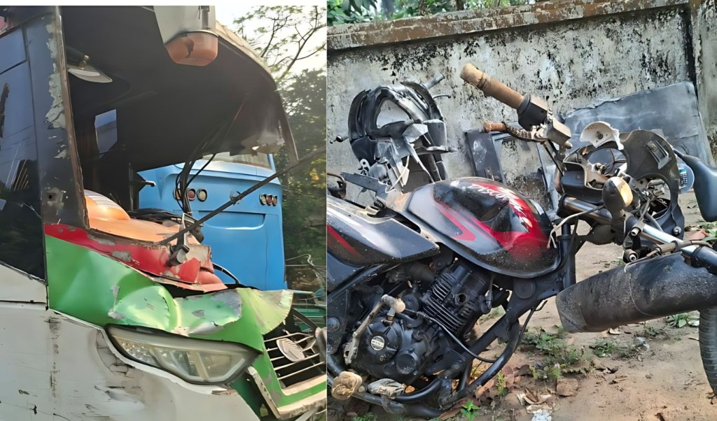 চকরিয়ায় বাসের ধাক্কায় প্রাণহানি চকরিয়ায় বাসের ধাক্কায় প্রাণহানি