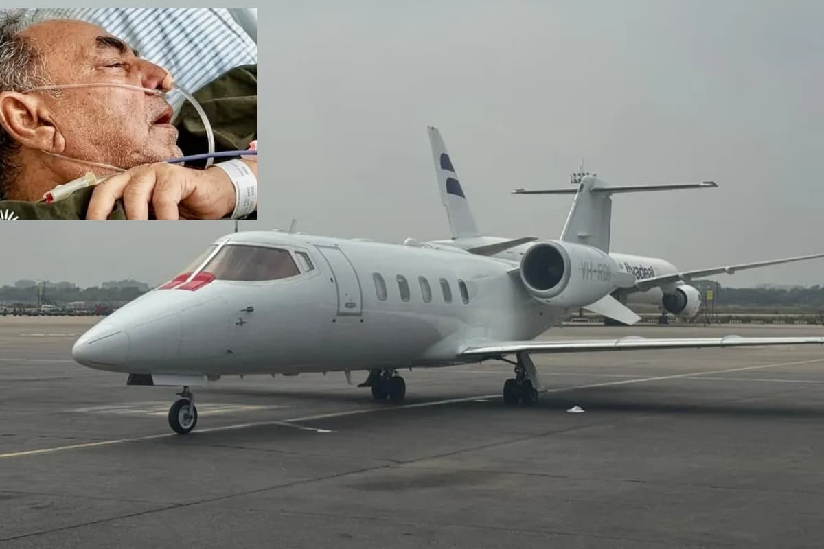 চিকিৎসার জন্য এয়ার অ্যাম্বুলেন্সে সিঙ্গাপুরে রওয়ানা মির্জা আব্বাস