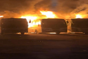 ঝিনাইদহে যুবক হত্যার ঘটনায় বাসে অগ্নিসংযোগ, তেল পাম্পে ভাঙচুর