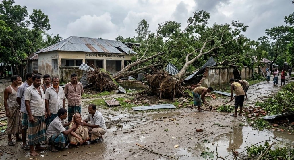 ঠাকুরগাঁওয়ে কালবৈশাখী ঝড়ে স্কুলছাত্র নিহত ঠাকুরগাঁওয়ে কালবৈশাখী ঝড়ে স্কুলছাত্র নিহত