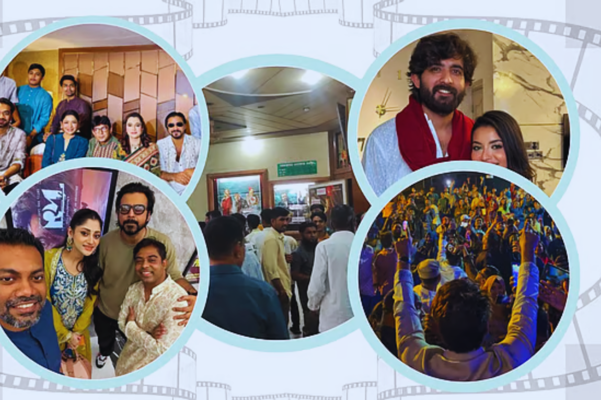 তারকারা ঈদে হল থেকে হলে ছুটছেন