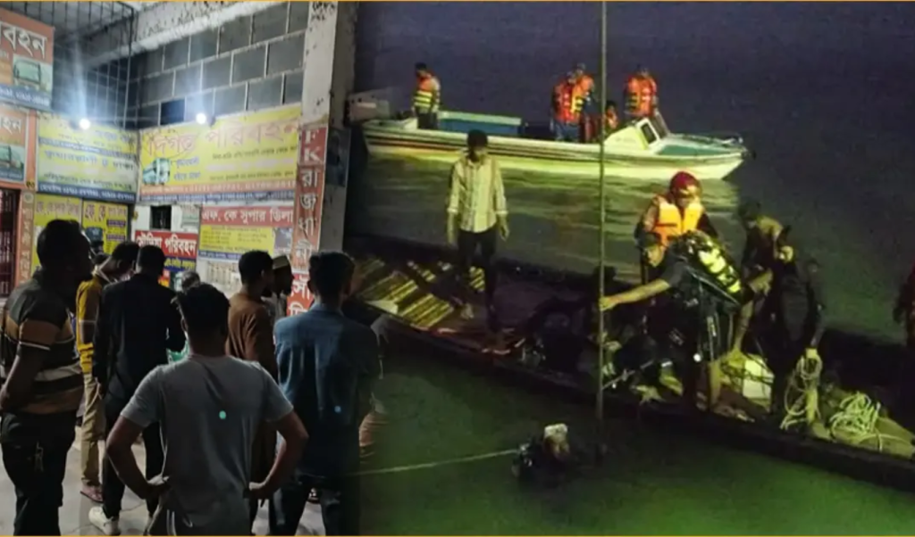 দৌলতদিয়া বাসডুবি পরিচয় নিশ্চিত ১২ যাত্রীর উদ্ধার তৎপরতা অব্যাহত দৌলতদিয়া বাসডুবি: পরিচয় নিশ্চিত ১২ যাত্রীর, উদ্ধার তৎপরতা অব্যাহত