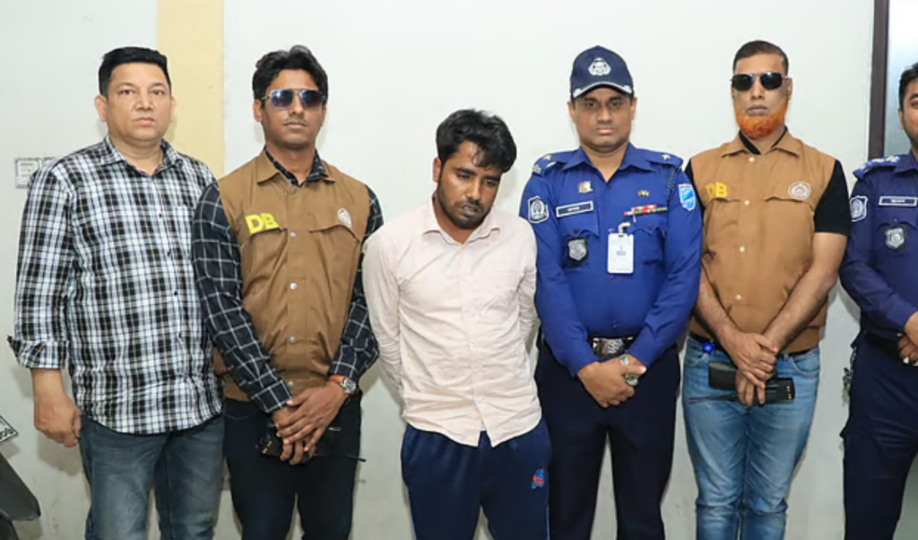 ধর্ষণ ও হত্যার মামলায় নরসিংদীতে সৎ বাবাকে গ্রেপ্তার ধর্ষণ ও হত্যার মামলায় নরসিংদীতে সৎ বাবাকে গ্রেপ্তার