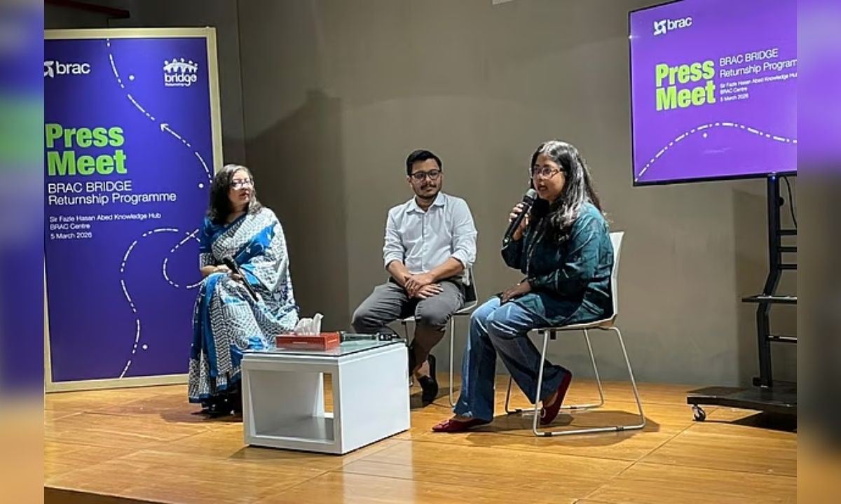নারীদের কর্মজীবনে ফেরাতে ব্র্যাকের বিশেষ উদ্যোগ ‘ব্রিজ রিটার্নশিপ’
