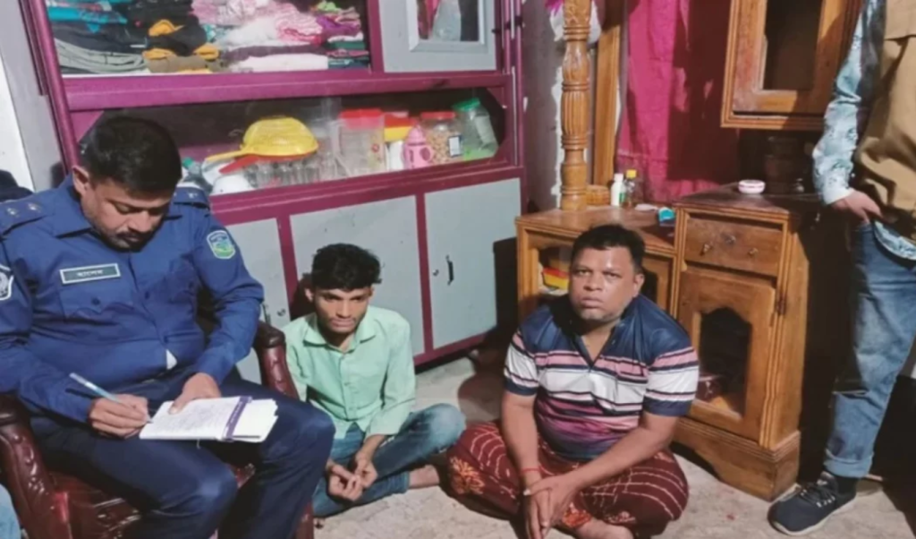 নেশার টাকা জোগাতে বাবার সঙ্গে শ্বশুরের ঘরে চুরি নেশার টাকা জোগাতে বাবার সঙ্গে শ্বশুরের ঘরে চুরি