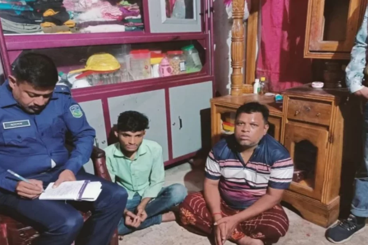 নেশার টাকা জোগাতে বাবার সঙ্গে শ্বশুরের ঘরে চুরি