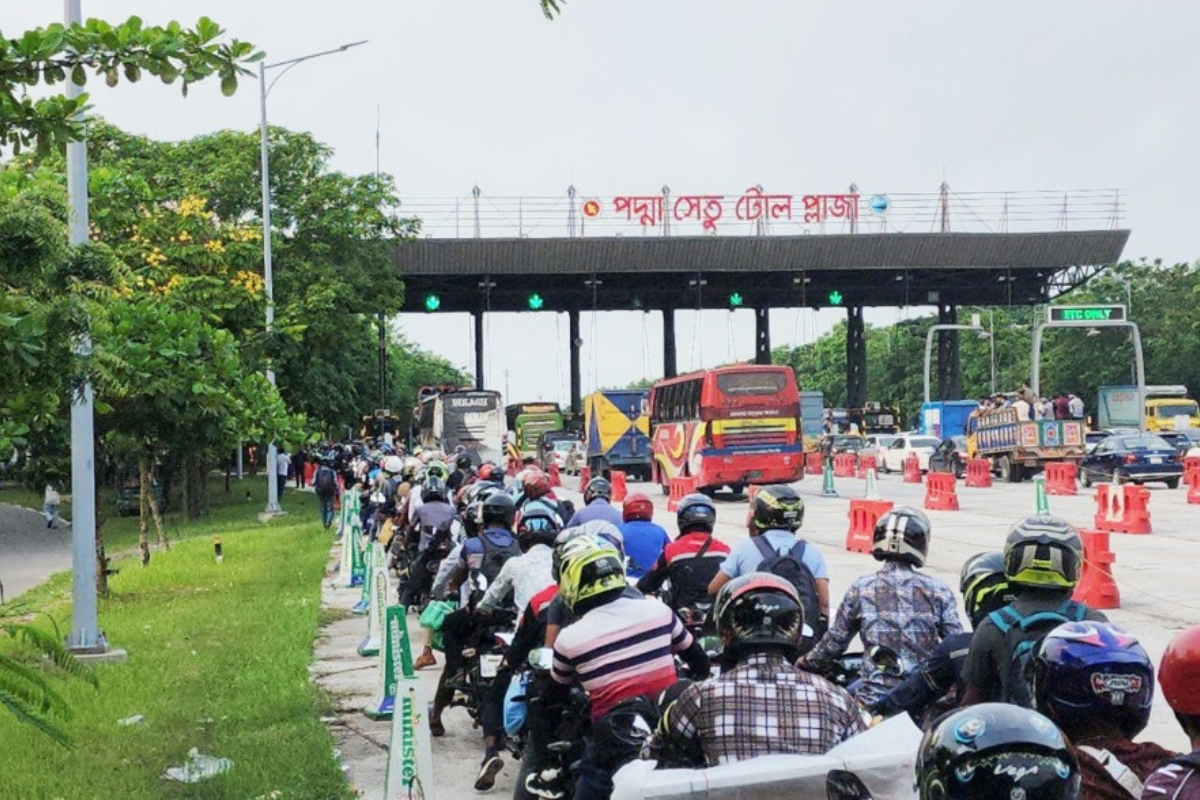 পদ্মা-যমুনা সেতুতে টোল আদায়ে নতুন রেকর্ড