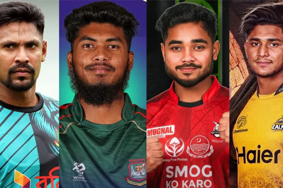 পিএসএল খেলার ছাড়পত্র পেলেন মোস্তাফিজ-শরিফুলরা