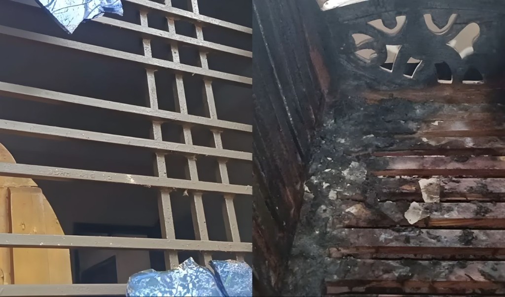 প্রবাসী বাড়িতে চাঁদা অস্বীকারে বোমা হামলা প্রবাসী বাড়িতে চাঁদা অস্বীকারে বোমা হামলা