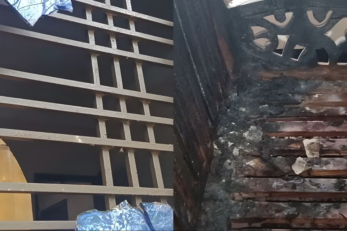 প্রবাসী বাড়িতে চাঁদা অস্বীকারে বোমা হামলা