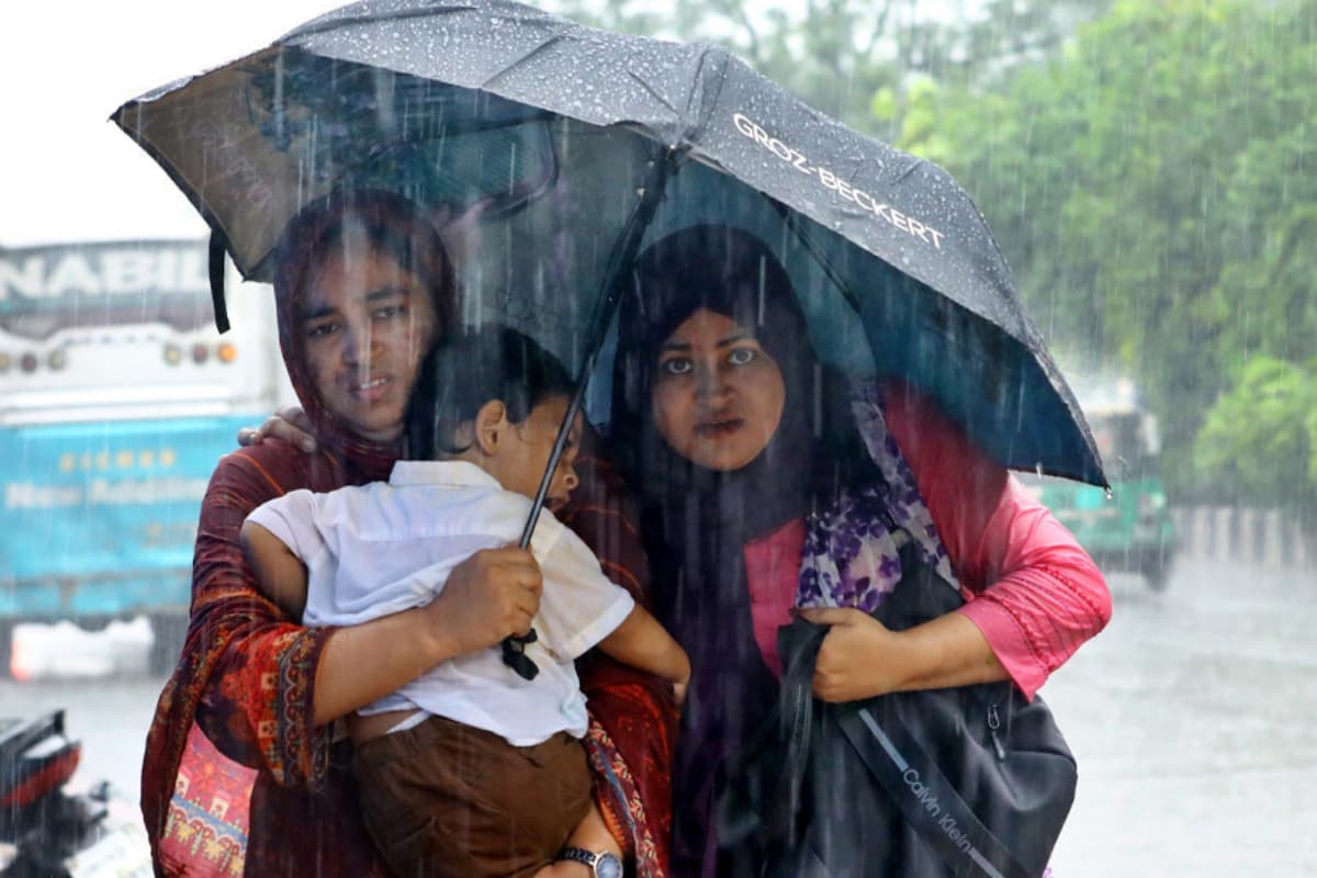 বজ্রবৃষ্টির সম্ভাবনার বার্তা আবহাওয়া অধিদপ্তরের