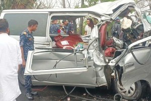 বর-কনের বিয়েযাত্রা পরিণত হলো মর্মান্তিক দুর্ঘটনায়