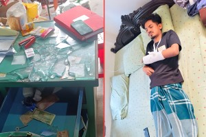 মনোহরগঞ্জে চাঁদাবাজদের হামলায় দুইজন আহত