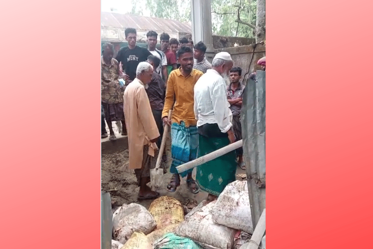 যুদ্ধাহত মুক্তিযোদ্ধার বাড়ি লুটপাট ও ভাঙচুর