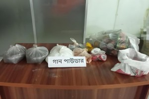 শিবগঞ্জে ৯ কেজি বিস্ফোরক উদ্ধার