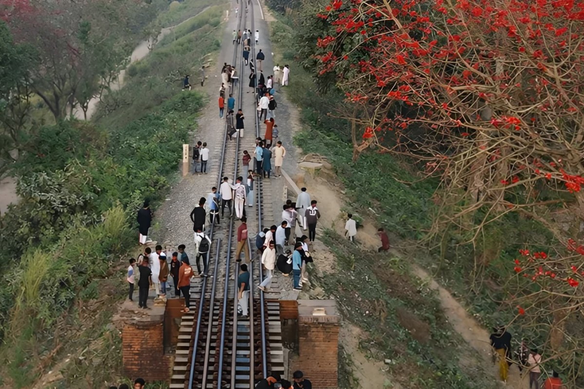 শিমুলের সৌন্দর্য দেখতে ট্রেনে প্রাণ হারালেন দুই যুবক