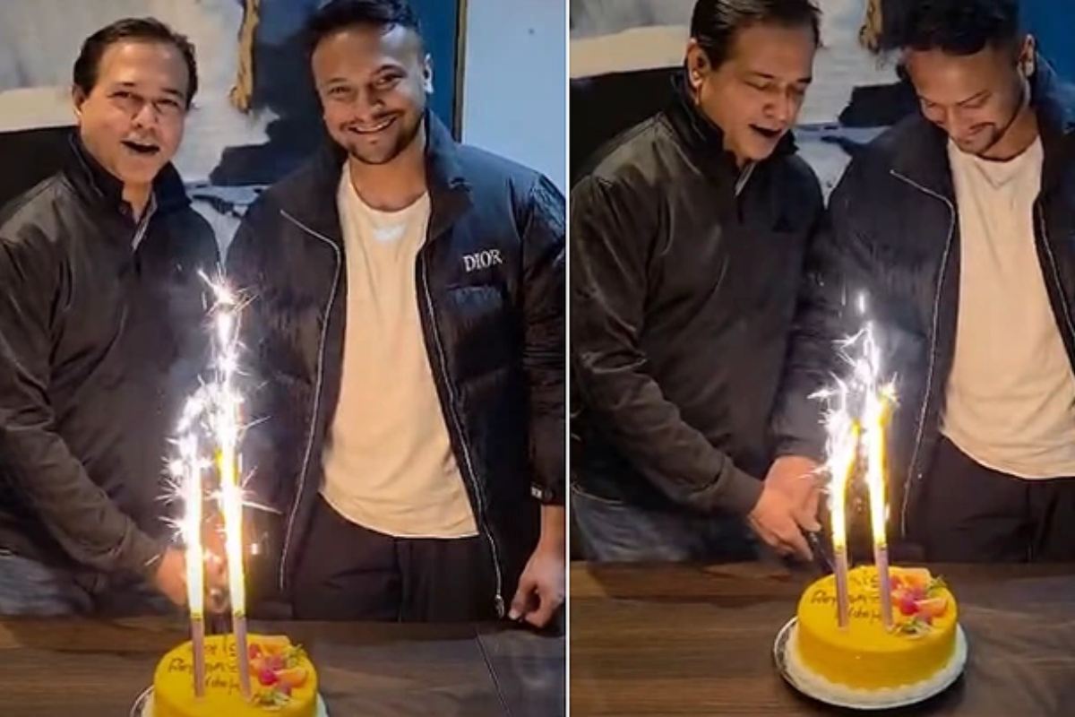 সাকিবের জন্মদিনে কেক কাটলেন আসিফ আকবর