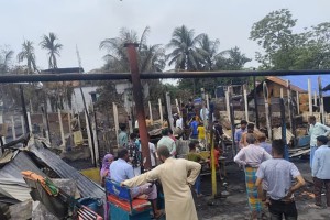 সীতাকুণ্ডে খামারে অগ্নিকাণ্ডে ২৩ গরু-ছাগলের মৃত্যু
