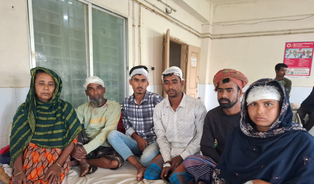 হাঁস নিয়ে দ্বন্দ্বে আহত নারীসহ সাতজন হাঁস নিয়ে দ্বন্দ্বে আহত নারীসহ সাতজন