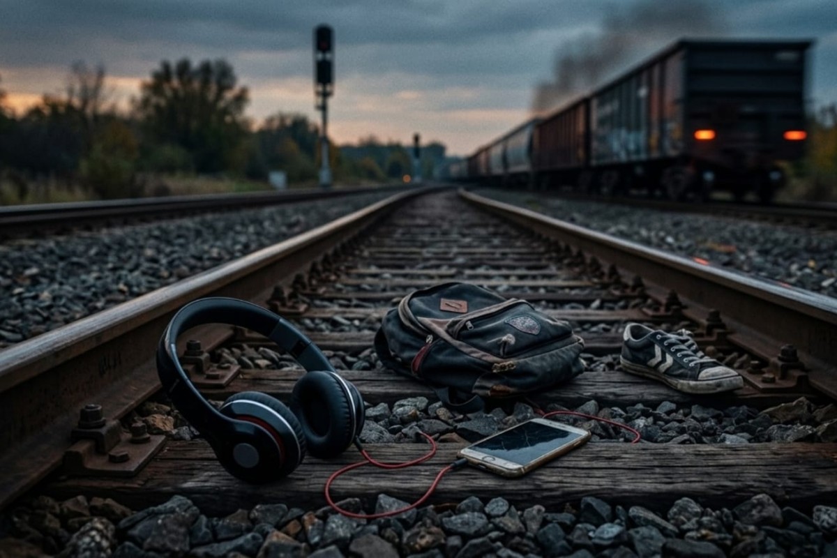 হেডফোন কানে রেললাইনের ওপর দিয়ে হাঁটার সময় ট্রেনে কাটা পরে তরুনের মৃত্যু
