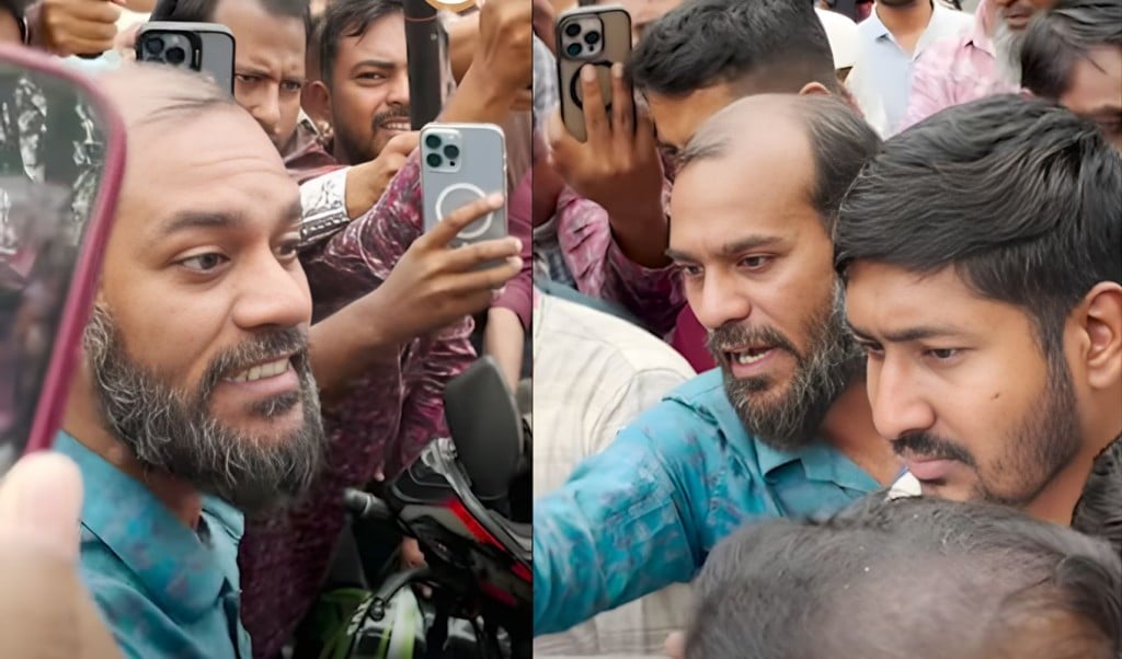 ‘বন্যার টাকা কই–জুলাইযোদ্ধার তোপে আসিফ মাহমুদ ‘বন্যার টাকা কই’–জুলাইযোদ্ধার তোপে আসিফ মাহমুদ