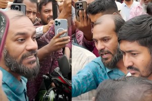 ‘বন্যার টাকা কই’–জুলাইযোদ্ধার তোপে আসিফ মাহমুদ