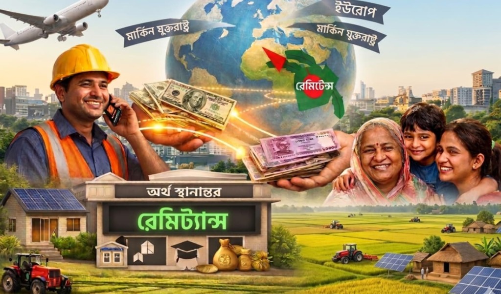 Remittance Inflows Jump 21.5 Percent in April Fortnight এপ্রিলের প্রথমার্ধে রেমিট্যান্স প্রবাহে উল্লেখযোগ্য প্রবৃদ্ধি