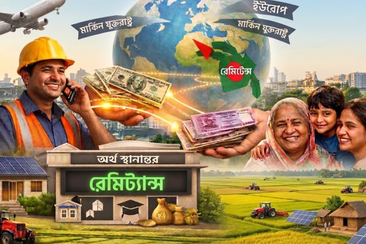 এপ্রিলের প্রথমার্ধে রেমিট্যান্স প্রবাহে উল্লেখযোগ্য প্রবৃদ্ধি