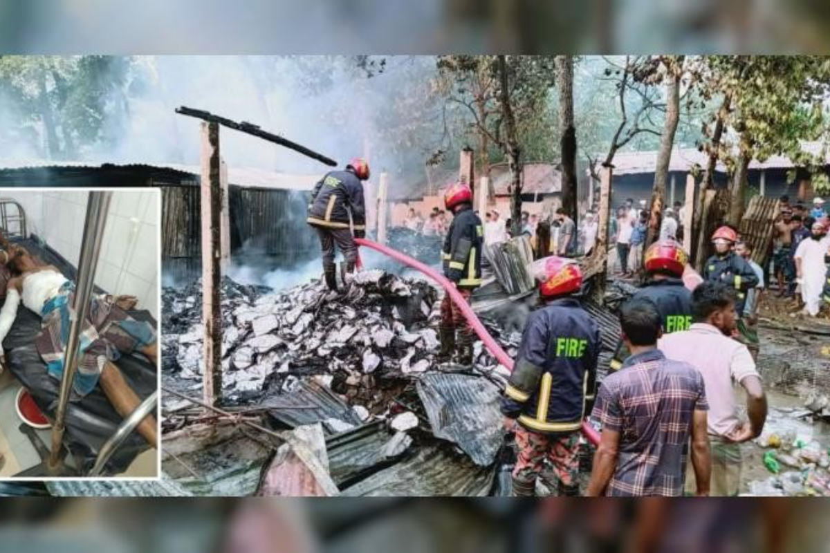 অকটেন নিয়ে দ্বন্দ্বে কারখানা পুড়ে দগ্ধ তিনজন