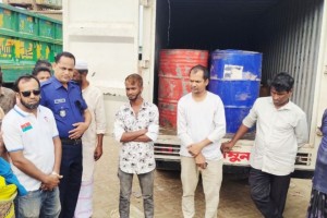 অবৈধ ডিজেল পাচারচেষ্টা নস্যাৎ, তিন আটক