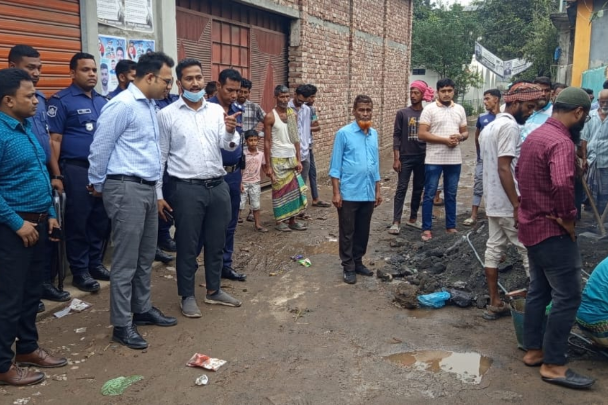 আড়াইহাজারে অবৈধ গ্যাস সংযোগে বড় অভিযান চালানো হলো