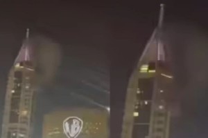 ইরানের হামলায় কেঁপে উঠল দুবাই মেরিনা অঞ্চল