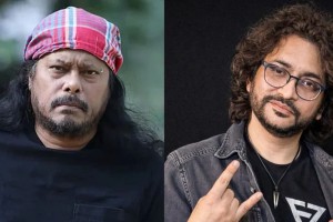 এক মঞ্চে রকতারকা জেমস এবং রূপম