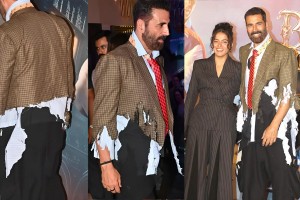 ছেঁড়া পোশাকে অক্ষয়ের প্রচারণা চমক