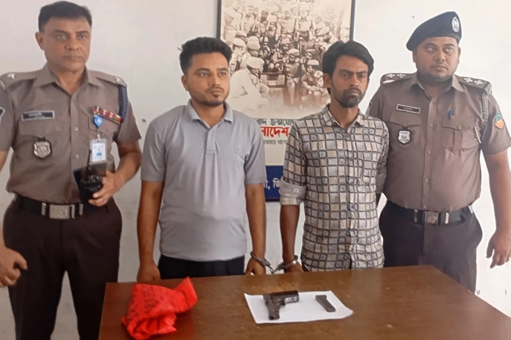টঙ্গীতে বিদেশি পিস্তলসহ দুই সন্ত্রাসী গ্রেফতার নেপথ্যে আধিপত্য বিস্তার টঙ্গীতে বিদেশি পিস্তলসহ দুই সন্ত্রাসী গ্রেফতার: নেপথ্যে আধিপত্য বিস্তার