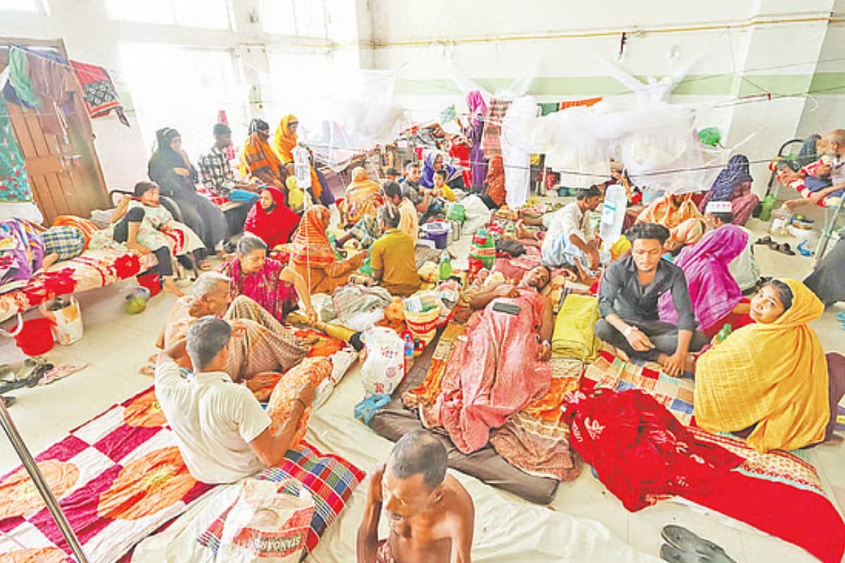 নিয়ন্ত্রণহীন মশায় বাড়ছে স্বাস্থ্যঝুঁকি
