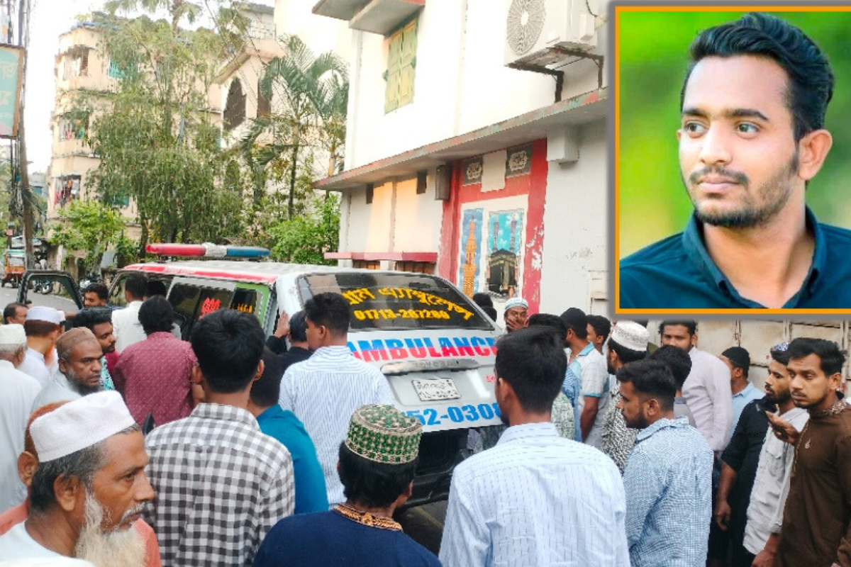 বরিশাল কেন্দ্রীয় কারাগারে পিতার মরদেহ: প্যারোল না মেলায় জেলগেটে ছাত্রলীগের নেতার সাক্ষাৎ