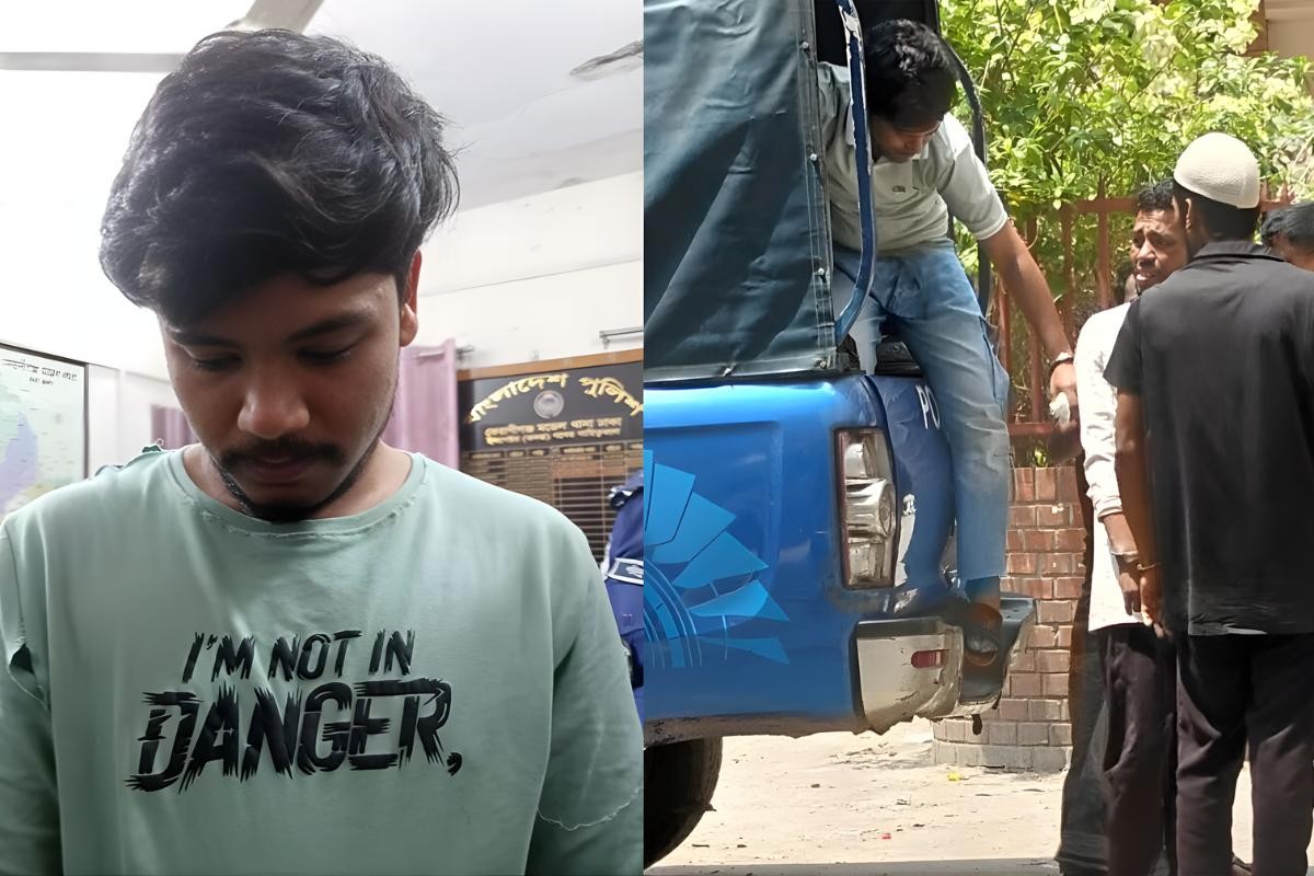 মাদকবিরোধী প্রতিবাদের ফলে শিক্ষক এবং শিক্ষকের পিতা আহত