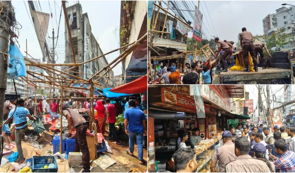 মালিবাগ থেকে রামপুরা পর্যন্ত ফুটপাত ও সড়কে উচ্ছেদ অভিযান 4 মালিবাগ থেকে রামপুরা পর্যন্ত ফুটপাত ও সড়কে উচ্ছেদ অভিযান