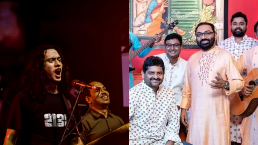 মেঘদল–চন্দ্রবিন্দু যুগল মঞ্চ মেঘদল–চন্দ্রবিন্দু যুগল মঞ্চ