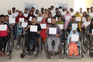 মেটলাইফ ফাউন্ডেশনের প্রশিক্ষণে স্বাবলম্বী বিশেষভাবে সক্ষমরা