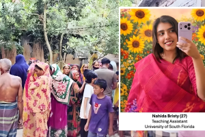 যুক্তরাষ্ট্রে নিহত মেধাবী শিক্ষার্থী বৃষ্টির মরদেহ দ্রুত দেশে ফেরানোর দাবি