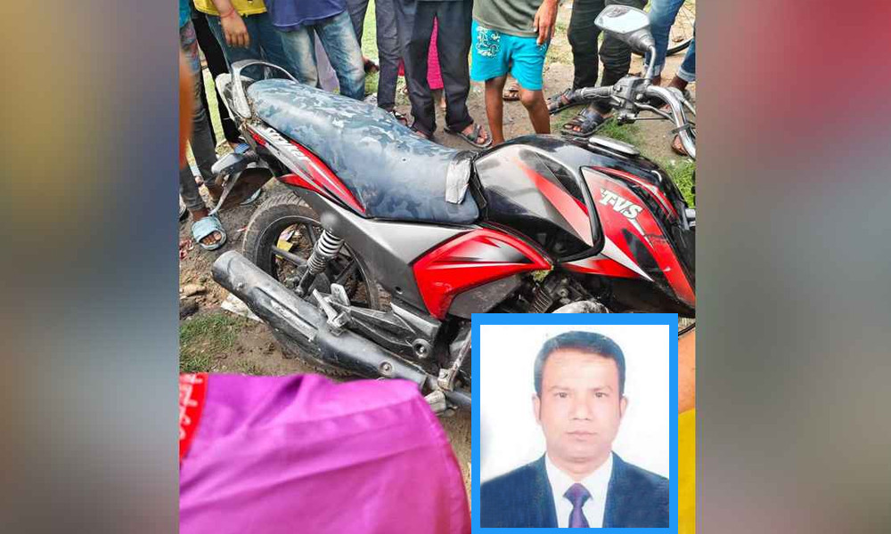 রংপুরে বাসচাপায় মোটরসাইকেল চালকের মৃত্যু রংপুরে বাসচাপায় মোটরসাইকেল চালকের মৃত্যু