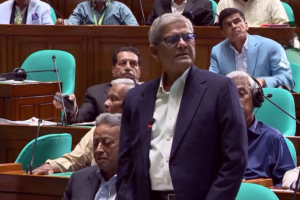 রাষ্ট্রপতির সাংবিধানিক মর্যাদা রক্ষা ও গণতান্ত্রিক সংগ্রামের প্রেক্ষাপটে সংসদে মির্জা ফখরুলের বক্তব্য