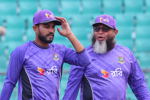 লিটন–নাজমুল জুটি ভাঙল কিউই আঘাতে