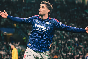 হাভার্টজের শেষ মুহূর্তের ম্যাজিকে স্পোর্তিংকে হারিয়ে সেমিফাইনালের পথে আর্সেনাল