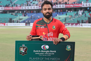 আইসিসি টি-টুয়েন্টি র‍্যাঙ্কিং: পারফরম্যান্সের স্বীকৃতি পেলেন হৃদয়–শরীফুল