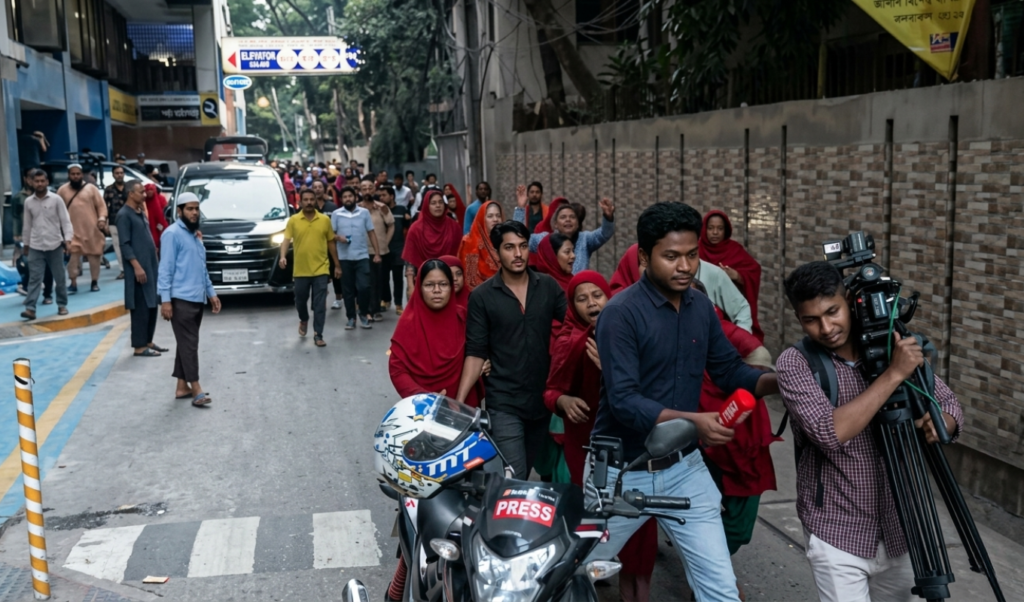 আদ দ্বীন হাসপাতালে সংবাদ সংগ্রহে বাধা ও সাংবাদিকদের ওপর হামলার অভিযোগ আদ-দ্বীন হাসপাতালে সংবাদ সংগ্রহে বাধা ও সাংবাদিকদের ওপর হামলার অভিযোগ